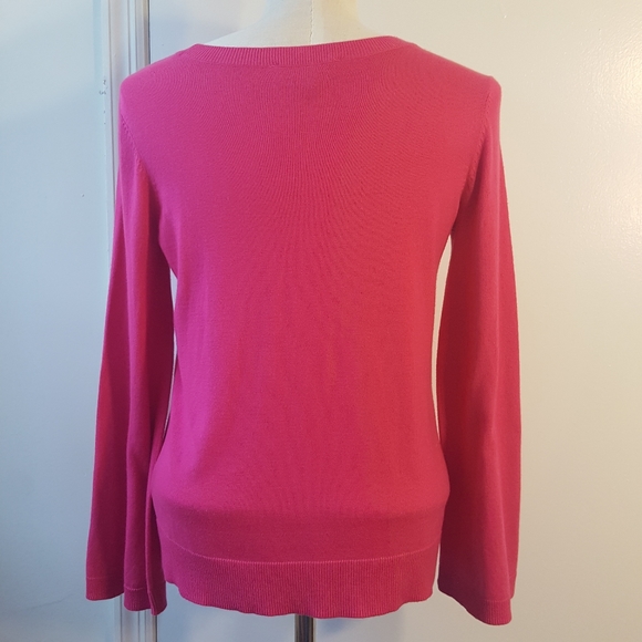 Pink Michael Kors Bell Sleeve Cotton Blend… - Picture 2 of 9